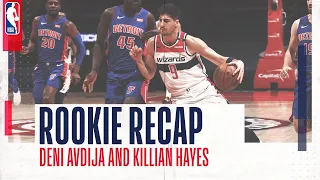 ⭐DENI AVDIJA & KILLIAN HAYES | Rookie Recap - Highlights as the #7 and #9 picks go head to head