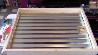 DIY Solar Air Heater! The "STEEL PANEL" Solar Air Heater! -New! biggest! hottest! Best Yet! EZ Build