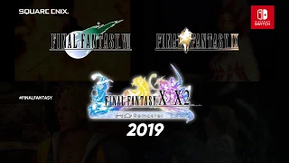 Final Fantasy VII, IX, X & X-2 HD Remaster (Switch) Trailer - Nintendo Direct September 2018