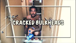 DISASTER AT SEA: Finding CRACKED BULKHEADS in our Catamaran | Part 2/3