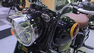 2024 ROYAL ENFIELD CLASSIC 350 HALCYON BLACK