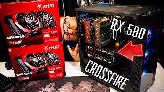 Crossfire RX 580s = 1080 ti performance?!... well kind of