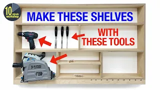 Plywood Shelves - A Basic Build video [Video 491]