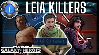 Am I In Over My Head or Upping My Game? Leia Goes Down! 3v3 GAC Kyber 1