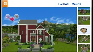 Sims 4 Charmed House (Halliwell Manor) Speed Build