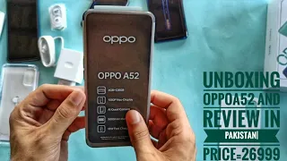 OPPO A52 UNBOXING  | 1080P NEO DISPLAY 18W FAST CHARGING|