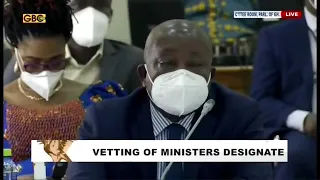 VETTING OF MINISTERS DESIGNATE (FEBRUARY 10, 2021)