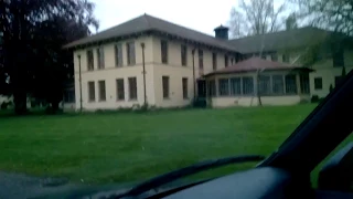 Driving thru a Haunted Hospital ⚠ Northern State Psychiatric Hospital Campus