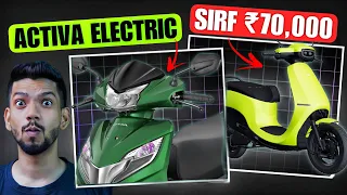 Honda activa electric update | Ola 70,000rs scooter | Tesla india visit postponed | Evtalks#383 ⚡️