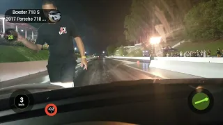 Porsche 718 World Record 1/4 mile Drag Race