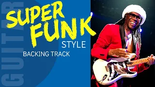Super Funk Guitar Backing Track jam in D minor  AV21