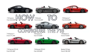 How to Configure - Porsche 718 Cayman / Boxster