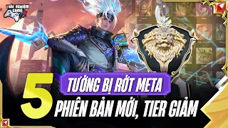 Liên Quân Top 5 Tướng Rớt Phong Độ Thảm Hại, On Top Meta Giải 2023 nhưng rớt tier Meta 2024