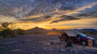 VanLife Upgrades | New outdoor living space with the Slumberjack Roadhouse Tarp