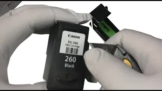 #1 Detailed Guide to Refill PG-260 CL-261 and other Canon Integrated Cartridges: 243 245 246 240 241