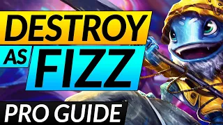 The ULTIMATE FIZZ Guide - SECRET Tricks, Combos and Builds YOU NEED - LoL Challenger Mid Tips