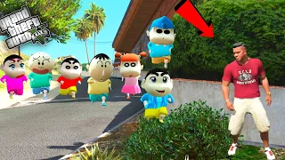 GTA 5 : Franklin Playing Pakdam Pakdai With Shinchan & Pinchan in GTA 5 ! JSS GAMER