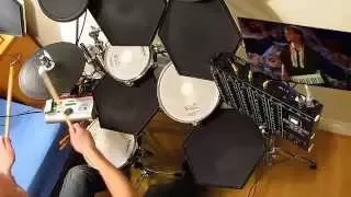 Sandra - "(I'll Never Be) Maria Magdalena". DRUM COVER. 🎧 SIMMONS SDS 8 DRUMS.