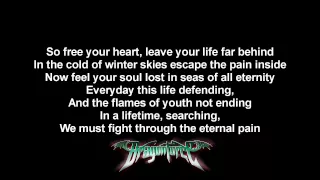 DragonForce - The Flame Of Youth | Lyrics on screen | HD