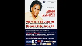 JOSE LUIS RODRIGUEZ EL PUMA  DETRAS DE CAMARAS Para Suiza con amor   2005.