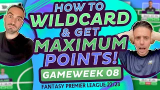 FPL GAMEWEEK 8 WILDCARD?! | FANTASY PREMIER LEAGUE TIPS 2022/23 | DEAN JONES & GIANNI BUTTICÈ