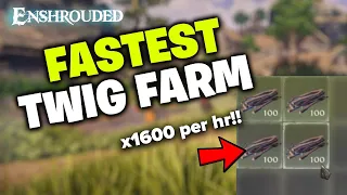 The FASTEST Twig Farming Method in Enshrouded