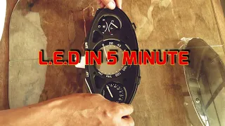 DIY LED METER KANCIL 5 MINUTE SIAP | 5 minute diy
