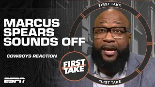 The Cowboys make Marcus Spears GOES OFF THE RAILS on First Take 🤬