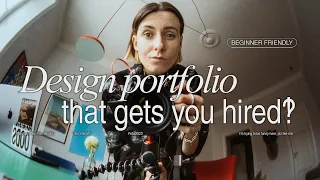 Design Portfolio: How to create GOOD CONTENT 👀 First portfolio, no clients needed! 👀