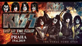 KISS - PRAHA 19.6.2019  "End Of The Road" , full concert , 1080p