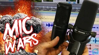 MIC WARS | Audio-Technica AT2020 vs. SHURE SM7B