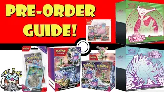 Temporal Forces Pre-Order Guide! HUGE New Pokémon TCG Set! (Pokémon TCG Buyer's Guide)