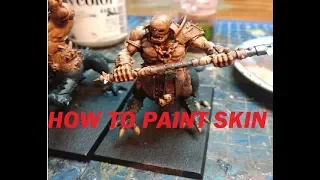 How to paint skin on Chaos Ogre Warhammer   - CHIMERAWARGAMING - tutorial   #YTBoostRequest