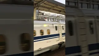 【岡山駅】のぞみ号東京行き到着