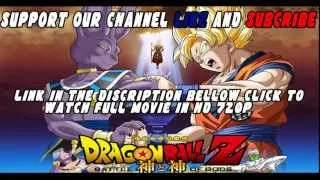 Dragon Ball Z Battle of Gods HD 720p 2013 Jap With English Subs! FULL MOVIE