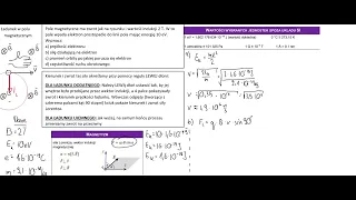 Magnetyzm: Siła Lorentza (ruch ładunku w polu magnetycznym) - zadanie