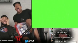 Etika Screaming Reaction Green Screen for Meme Usage (Nintendo Direct 13/2/2019) (Download in desc)