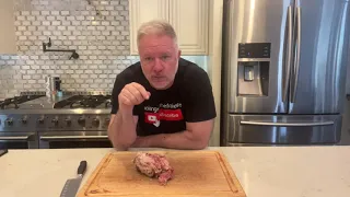 Prime rib sandwich using leftover smoked prime rib