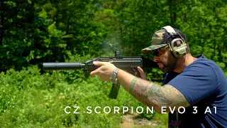 CZ SCORPION EVO 3 A1 - Yes it's a machine gun