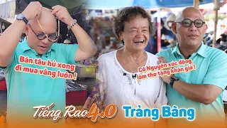 Hậu trường Tiếng Rao Trảng Bàng- Cô Nguyên Tàu Hủ, bà con vây kín ủng hộ hết 240 chén vừa tròn 60p !