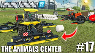 I CREATED THE PERFECT SILAGE-BALER COMBO | Animals Center #17 | Farming Simulator 22