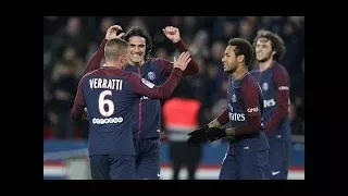 PSG vs Nantes 4-1 & All Goals & Extended Highlights - 18/11/2017 HD