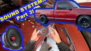 INSTALLING A SOUND SYSTEM ON MY OBS PART 3!!