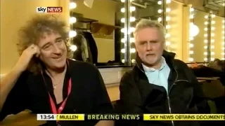 Prince's Trust Rock Gala 2010 Sky News - Brian May and Roger Taylor 17 Nov