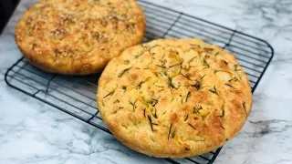 You won't buy focaccia anymore | Easy No Knead Focaccia Bread | How to Make Focaccia Bread at Home