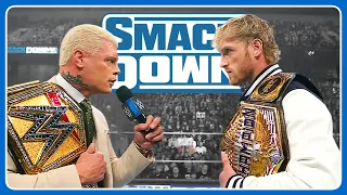CAMPEON vs CAMPEON🤯| WWE SmackDown 10 de Mayo del 2024 | Resumen y Resultados