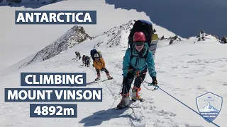 CLIMBING THE HIGHEST MOUNTAIN IN ANTARCTICA - VINSON MASSIF  | SEVEN SUMMITS CHALLENGE