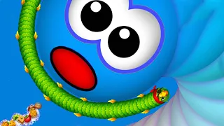 🐍 Worms game #035 Worm Hunt - Trò rắn săn mồi, Snake game | the best wormszone | Biggiun TV
