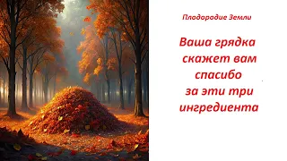 Весенняя заправка грядок органикой, для тех кто не успел сделать это осенью №434/24