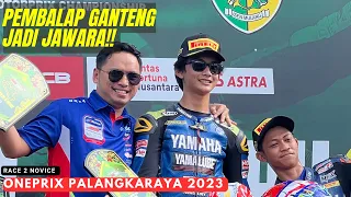 Pembalap Ganteng Felix PM Jadi Juara Oneprix Palangkaraya‼️